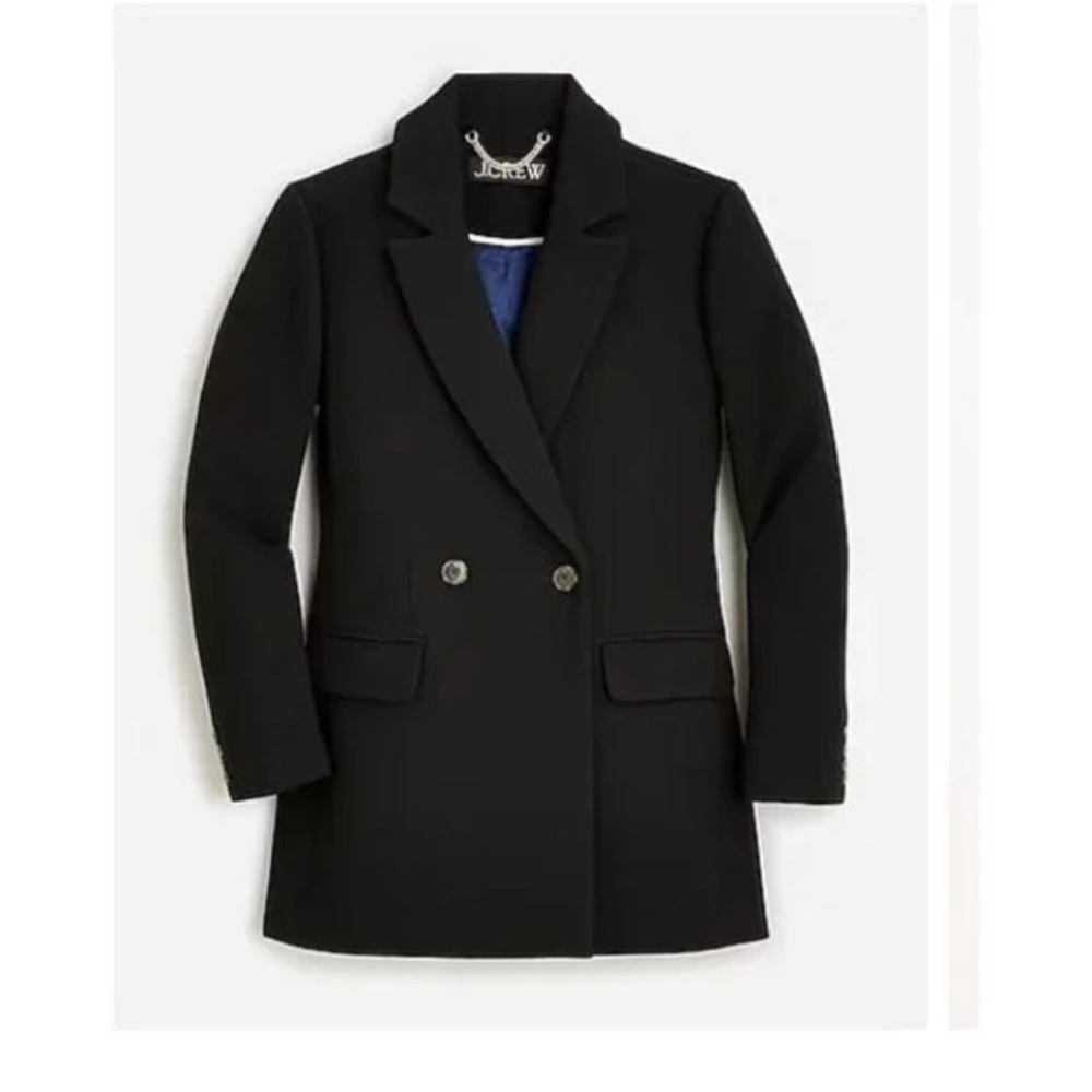 J crew Evening blazer-jacket in Italian double-cloth wool blend
